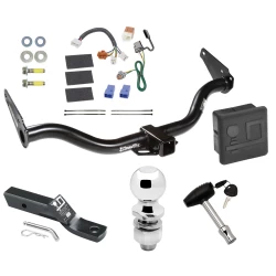 Trailer Tow Hitch For 05-15 Nissan Xterra All Models Deluxe Package Wiring 2" Ball and Lock