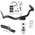 Trailer Tow Hitch For 05-15 Nissan Xterra All Models Complete Package w/ Wiring and 2" Ball