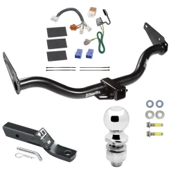 Trailer Tow Hitch For 05-15 Nissan Xterra All Models Complete Package w/ Wiring and 2" Ball
