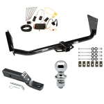 Trailer Tow Hitch For 04-06 Dodge Durango All Models Complete Package w/ Wiring and 1-7/8" Ball
