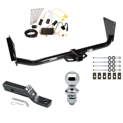 Trailer Tow Hitch For 04-06 Dodge Durango All Models Complete Package w/ Wiring and 1-7/8" Ball