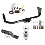 Trailer Tow Hitch For 04-06 Dodge Durango Complete Package w/ Wiring and 2" Ball