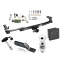 Trailer Tow Hitch For 05-07 Ford Five Hundred Freestyle Deluxe Package Wiring 2" Ball and Lock