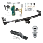 Trailer Tow Hitch For 08-09 Ford Taurus X Mercury Sable Complete Package w/ Wiring and 1-7/8" Ball