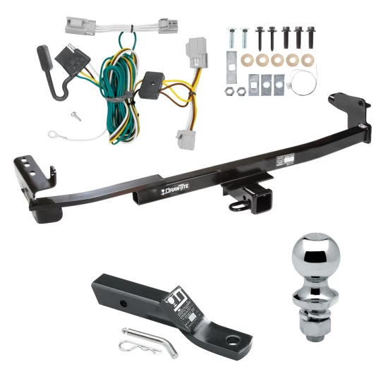 Trailer Tow Hitch For 08-09 Ford Taurus X Mercury Sable Complete Package w/ Wiring and 1-7/8" Ball
