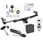Trailer Tow Hitch For 08-09 Mercury Montego All Models Deluxe Package Wiring 2" Ball and Lock