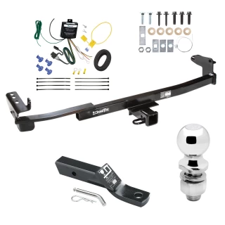 Trailer Tow Hitch For 08-09 Mercury Montego All Models Complete Package w/ Wiring and 2" Ball