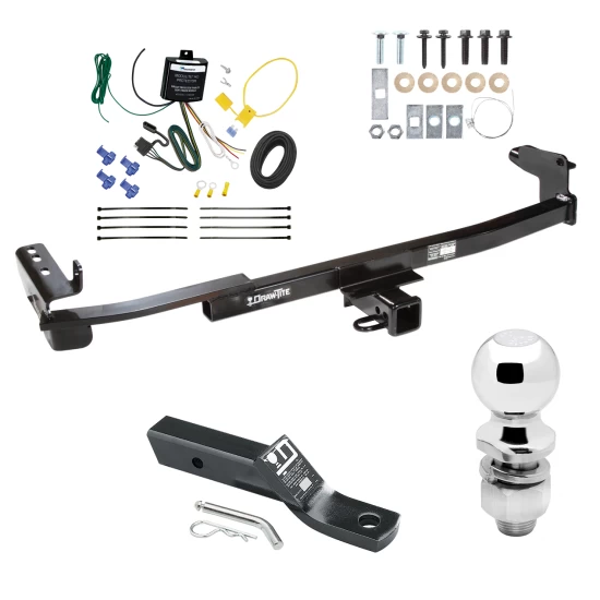Trailer Tow Hitch For 08-09 Mercury Montego All Models Complete Package w/ Wiring and 2" Ball