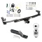 Trailer Tow Hitch For 08-09 Mercury Montego All Models Complete Package w/ Wiring and 2" Ball