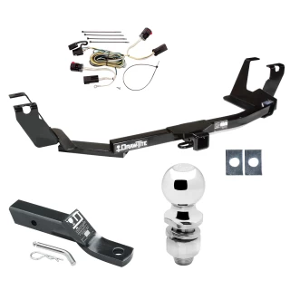 Trailer Tow Hitch For 04-07 Chrysler Town and Country Dodge Grand Caravan w/ Stow-n-Go Seats Complete Package w/ Wiring and 2" Ball