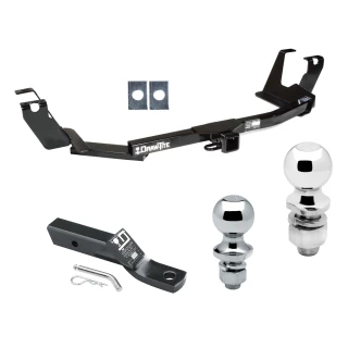 Trailer Tow Hitch For 05-07 Chrysler Town & Country Dodge Grand Caravan w/Stow & Go Seats Receiver w/ 1-7/8" and 2" Ball