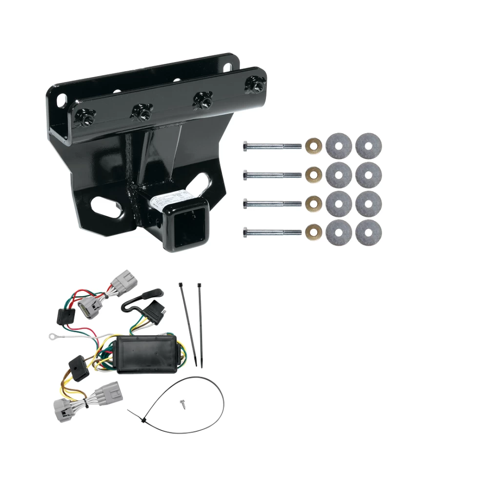 Trailer Tow Hitch For 05-06 Jeep Grand Cherokee Except SRT8 w/ Wiring Harness Kit