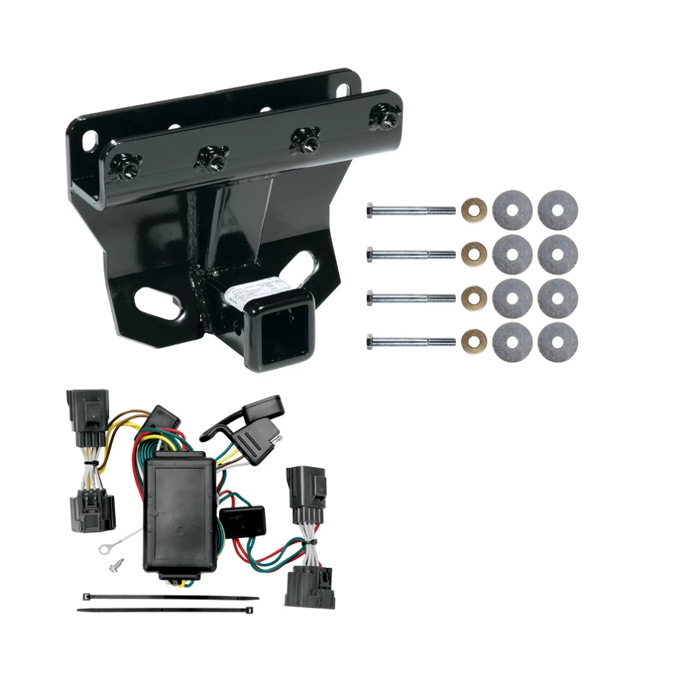 Trailer Tow Hitch For 05-10 Jeep Grand Cherokee 06-10 Commander w/ Wiring Harness Kit