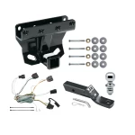 Trailer Tow Hitch For 07-10 Jeep Grand Cherokee Exc SRT8 Complete Package w/ Wiring and 1-7/8" Ball