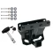 Trailer Tow Hitch For 05-10 Jeep Grand Cherokee Except SRT8 06-10 Commander w/ Security Lock Pin Key