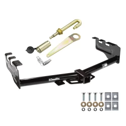 Trailer Tow Hitch For 99-13 Chevy Silverado GMC Sierra 1500 2007 Classic 99-04 2500 LD 01-06 1500 HD w/ J-Pin Anti-Rattle Lock