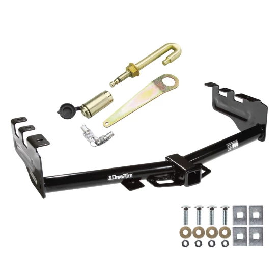 Custom Fit Trailer Hitch Security J-Pin Installation Hardware Installation Instructions 75362 63201 Draw-Tite Trailer Tow Hitch 99-13 Chevy Silverado GMC Sierra 1500 and 99-04 2500 LD J-Pin Anti-Rattle Lock 99 00 01 02 03 04 05 06 07 08 09 10 11 12 13 19 Trailer Tow Hitch For 99-13 Chevy Silverado GMC Sierra 1500 and 99-04 2500 LD w/ J-Pin Anti-Rattle Lock