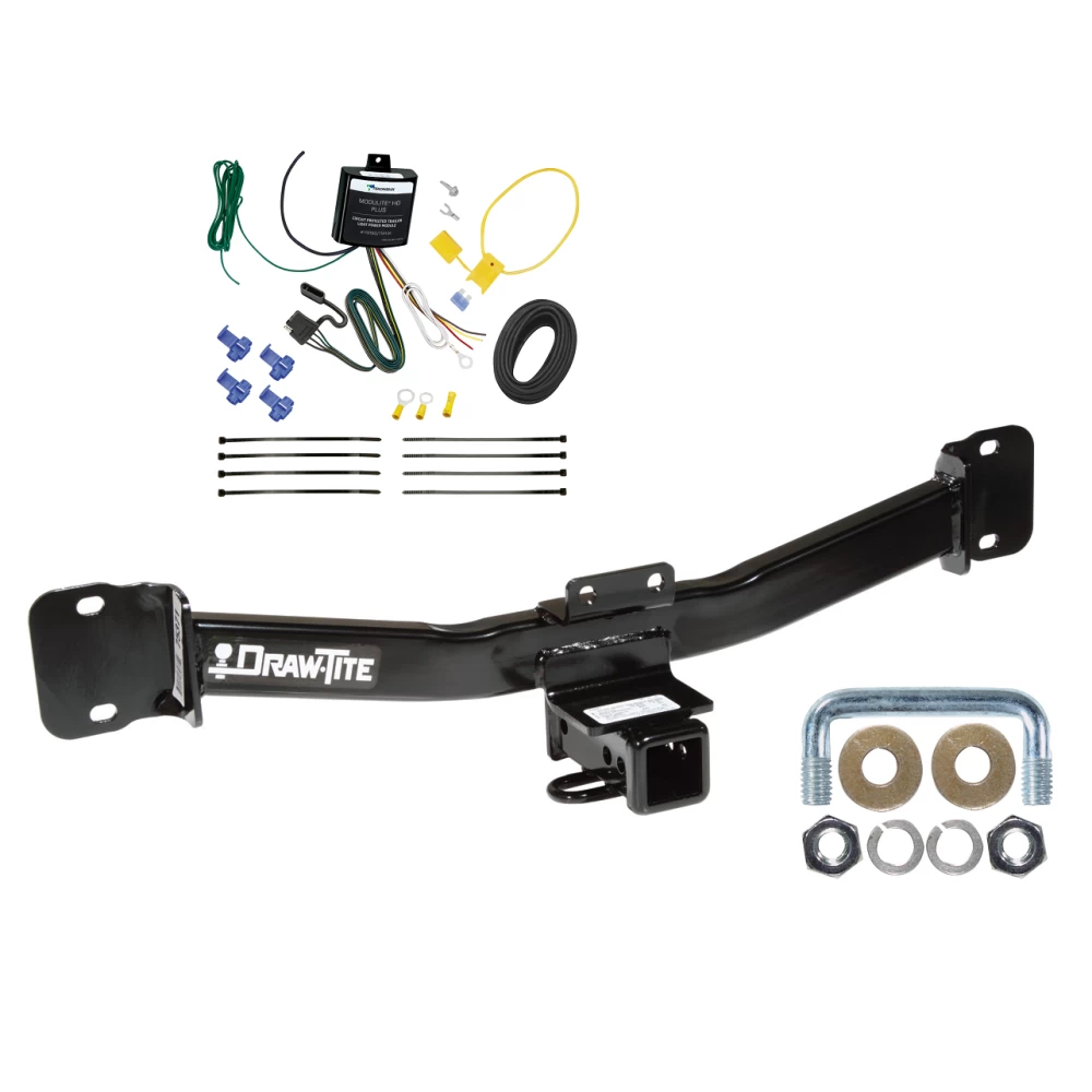 Trailer Tow Hitch For 04-10 BMW X3 All Models w/ Wiring Harness Kit