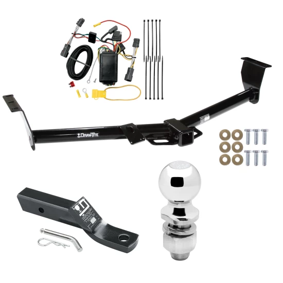Trailer Tow Hitch For 06-14 KIA Sedona 07-08 Hyundai Entourage Complete Package w/ Wiring and 2" Ball