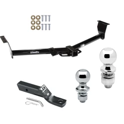 Trailer Tow Hitch For 06-14 Kia Sedona 07-08 Hyundai Entourage Receiver w/ 1-7/8" and 2" Ball