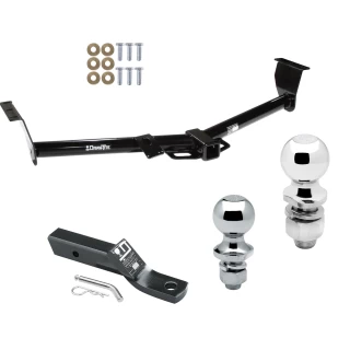 Trailer Tow Hitch For 06-14 Kia Sedona 07-08 Hyundai Entourage Receiver w/ 1-7/8" and 2" Ball
