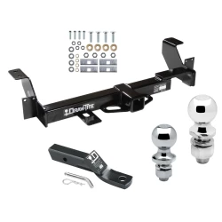 Trailer Tow Hitch For 01-05 Pontiac Aztek 02-07 Buick Rendezvous Receiver w/ 1-7/8" and 2" Ball