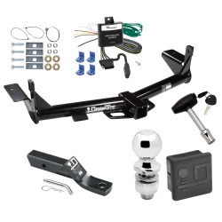 Trailer Tow Hitch For 06-10 Ford Explorer Mercury Mountaineer Complete Package w/ Wiring and 2" Ball and Lock
