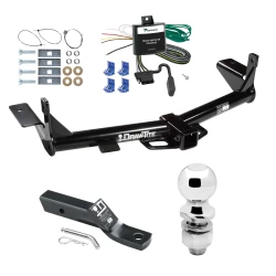 Trailer Tow Hitch For 06-10 Ford Explorer Mercury Mountaineer Complete Package w/ Wiring and 2" Ball