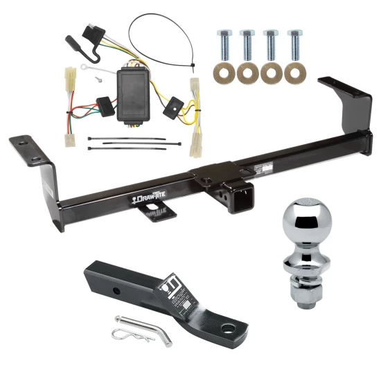 Trailer Tow Hitch For 06-13 Suzuki Grand Vitara All Models Complete Package w/ Wiring and 1-7/8" Ball
