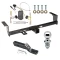 Trailer Tow Hitch For 06-13 Suzuki Grand Vitara All Models Complete Package w/ Wiring and 1-7/8" Ball