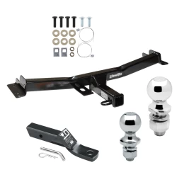 Trailer Tow Hitch For 07-14 Toyota FJ Cruiser Receiver w/ 1-7/8" and 2" Ball