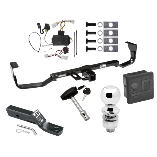 Trailer Tow Hitch For 07-09 Hyundai Santa Fe Deluxe Package Wiring 2" Ball and Lock