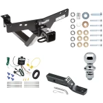 Trailer Tow Hitch For 00-06 BMW X5 Complete Package w/ Wiring and 1-7/8" Ball