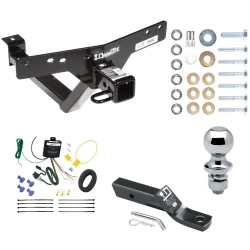 Trailer Tow Hitch For 00-06 BMW X5 All Models Complete Package w/ Wiring and 1-7/8" Ball