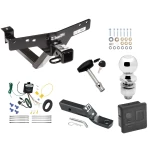 Trailer Tow Hitch For 00-06 BMW X5 All Models Deluxe Package Wiring 2" Ball and Lock
