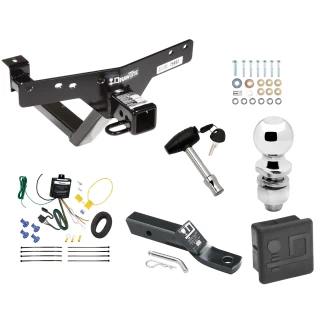 Trailer Tow Hitch For 00-06 BMW X5 All Models Deluxe Package Wiring 2" Ball and Lock