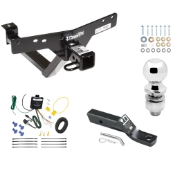 Trailer Tow Hitch For 00-06 BMW X5 All Models Complete Package w/ Wiring and 2" Ball