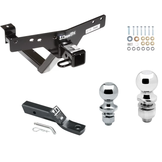 Trailer Tow Hitch For 00-06 BMW X5 All Models Receiver w/ 1-7/8" and 2" Ball