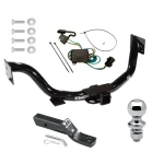 Trailer Tow Hitch For 03-06 KIA Sorento Complete Package w/ Wiring and 1-7/8" Ball