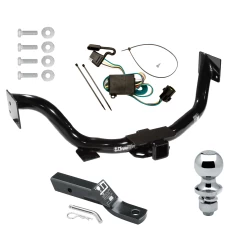 Trailer Tow Hitch For 03-06 KIA Sorento Complete Package w/ Wiring and 1-7/8" Ball