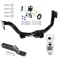 Trailer Tow Hitch For 07-09 KIA Sorento Complete Package w/ Wiring and 2" Ball
