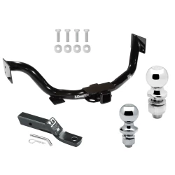 Trailer Tow Hitch For 03-09 KIA Sorento All Models Receiver w/ 1-7/8" and 2" Ball