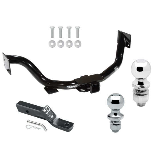 Trailer Tow Hitch For 03-09 KIA Sorento All Models Receiver w/ 1-7/8" and 2" Ball