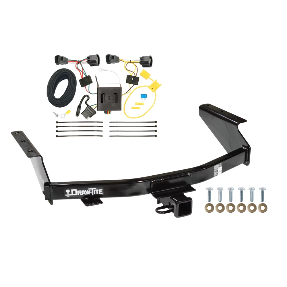 Trailer Tow Hitch For 07-12 Dodge Nitro All Models w/ Wiring Harness Kit