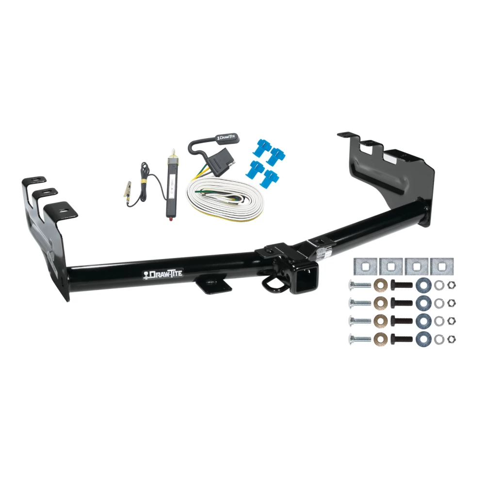Custom Fit Trailer Hitch Wiring Harness (Requires Splicing) Installation Hardware Installation Instructions 75521 20252 Draw-Tite Trailer Tow Hitch 99-13 Chevy Silverado GMC Sierra 1500 99-07 2500 LD Wiring Harness Kit 99 00 01 02 03 04 05 06 07 08 09 10 Trailer Tow Hitch For 99-13 Chevy Silverado GMC Sierra 1500 99-07 2500 LD w/ Wiring Harness Kit