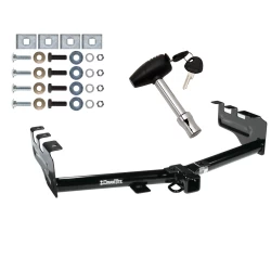 Trailer Tow Hitch For 99-13 Chevy Silverado GMC Sierra 1500 2007 Classic 99-04 2500 LD 01-06 1500 HD w/ Security Lock Pin Key