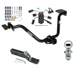 Trailer Tow Hitch For 04-08 Chrysler Pacifica w/ Tow Prep PKG Complete Package w/ Wiring and 1-7/8" Ball