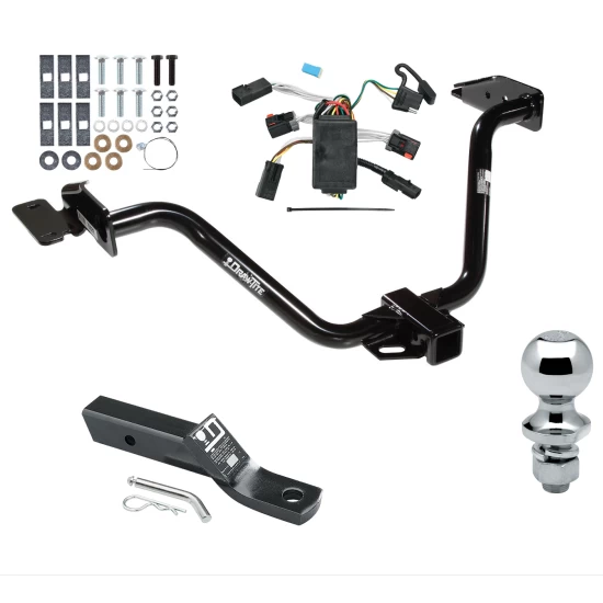 Trailer Tow Hitch For 04-08 Chrysler Pacifica w/ Tow Prep PKG Complete Package w/ Wiring and 1-7/8" Ball