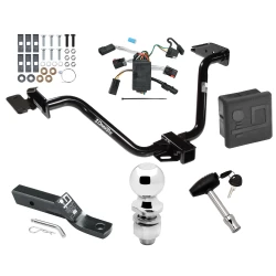 Trailer Tow Hitch For 04-08 Chrysler Pacifica w/ Tow Prep PKG Deluxe Package Wiring 2" Ball and Lock