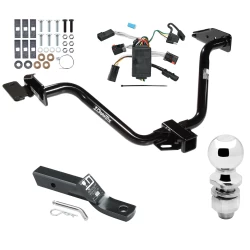 Trailer Tow Hitch For 04-08 Chrysler Pacifica w/ Tow Prep PKG Complete Package w/ Wiring and 2" Ball